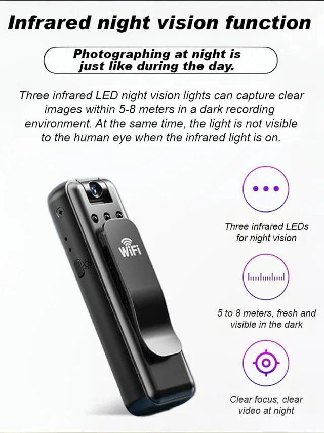 Infrared night vision portable recorder - Image 5
