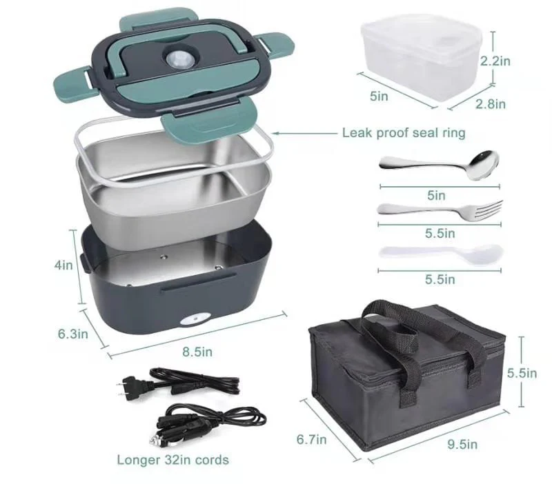 🔥2025 New Arrival🔥2-in-1 electric lunch box - Image 13