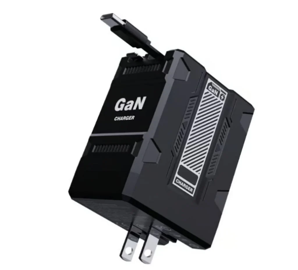 2-in-1 GaN Tiktrove 3.0 Charger with Retractable Cables - Image 2
