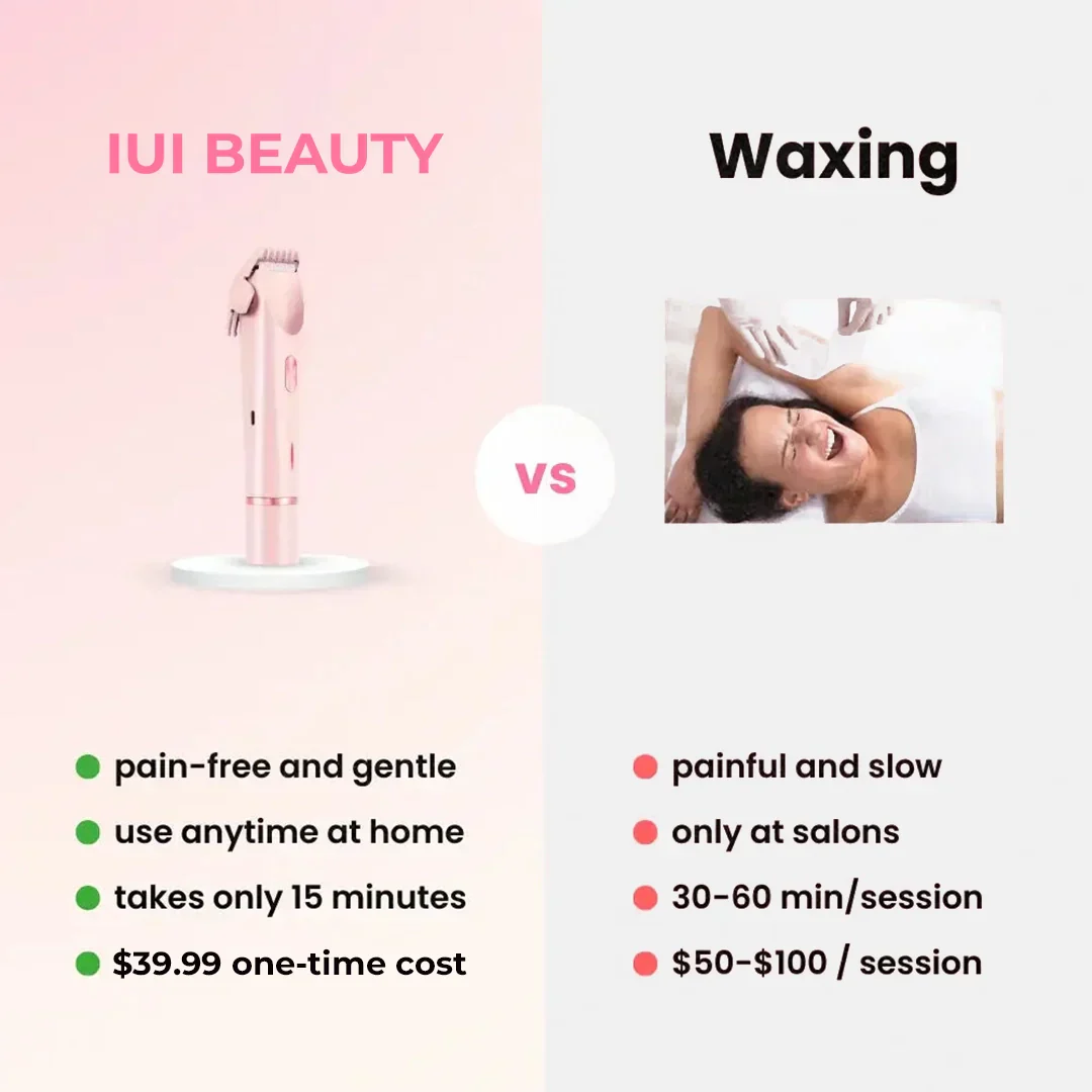 2-in-1 Painless Bikini Hair Trimmer - Image 7