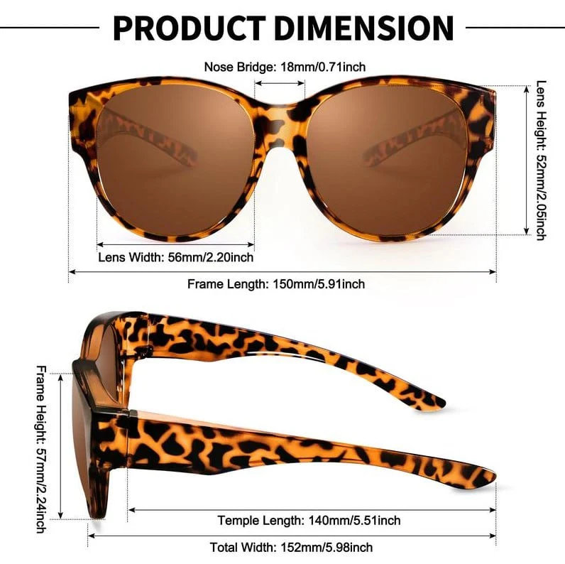 2025 New Polarized UV400 Protection Trendy Round Cat-eye Sunglasses ️ - Image 6