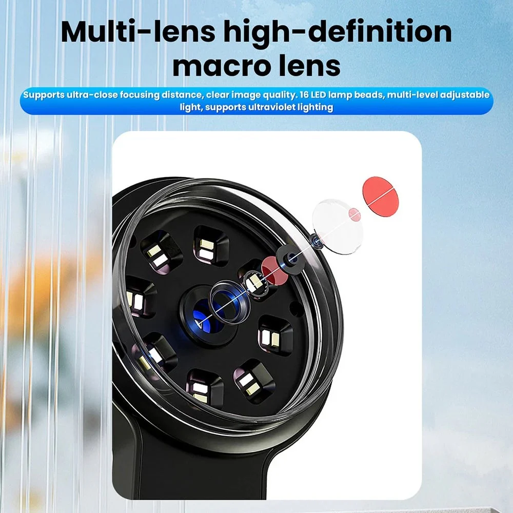 20X Digital Microscope 2.0 inch IPS Video Coin Microscop With Magnifying Glass - Image 6
