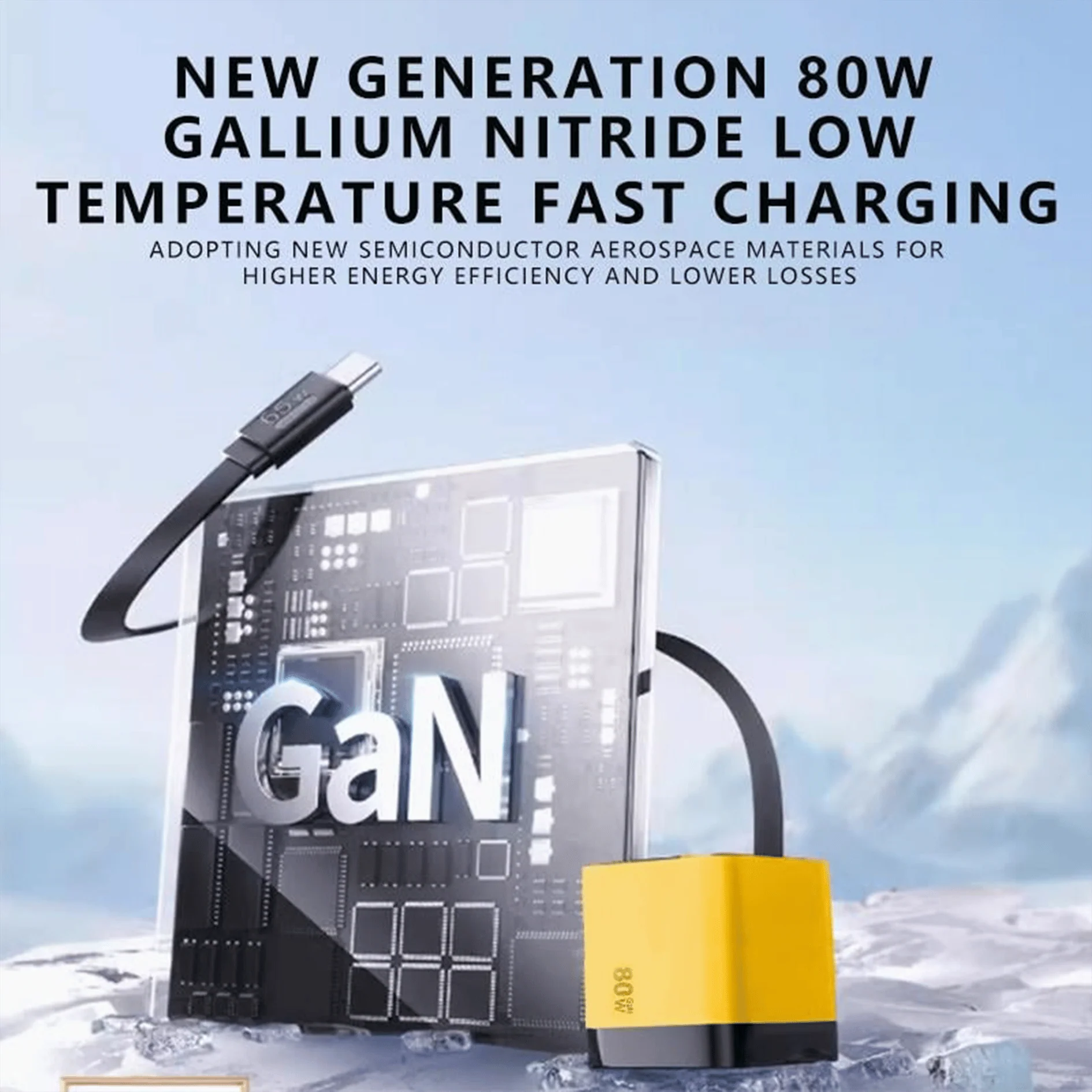 3 in 1 Charger Retractable 80W MAX Fast - Image 2