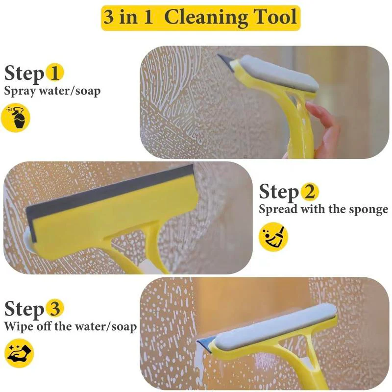💥🔥3 in 1 Window Cleaning Scraper - Image 6