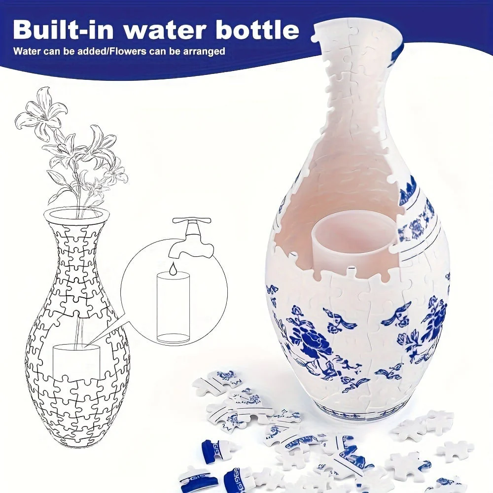 🎁New Release Special Price! 🎁3D Puzzle Vase - Image 3