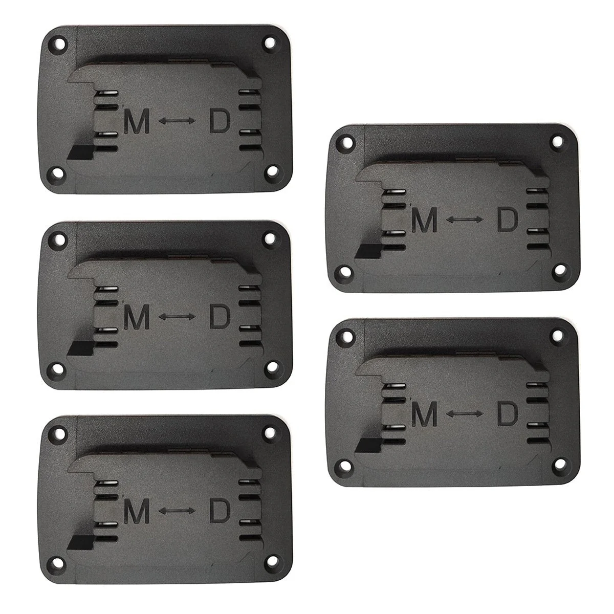 5Packs Tool Holders for TIKTROVE 14.4V/18V/20V & Milwaukee M1818V lithium batteries tool mounting base electric drill - Image 7