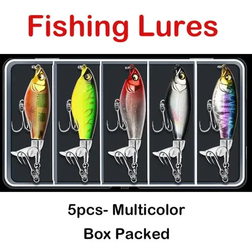 ✨🔥5PCS-Top Floating Swimming Water Bass Fishing Lures