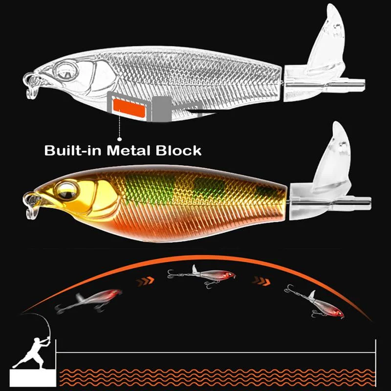 ✨🔥5PCS-Top Floating Swimming Water Bass Fishing Lures - Image 3