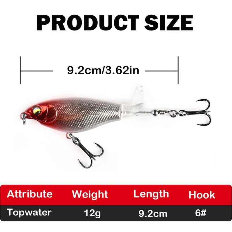 ✨🔥5PCS-Top Floating Swimming Water Bass Fishing Lures - Image 7