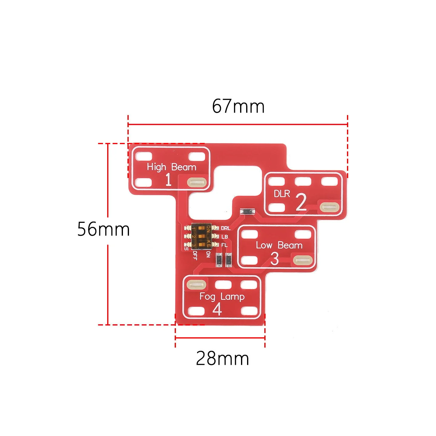 6 High Mod, Light Module for Fog Lights&Low Beams&High Beams Lamp on Simultaneously - Image 9