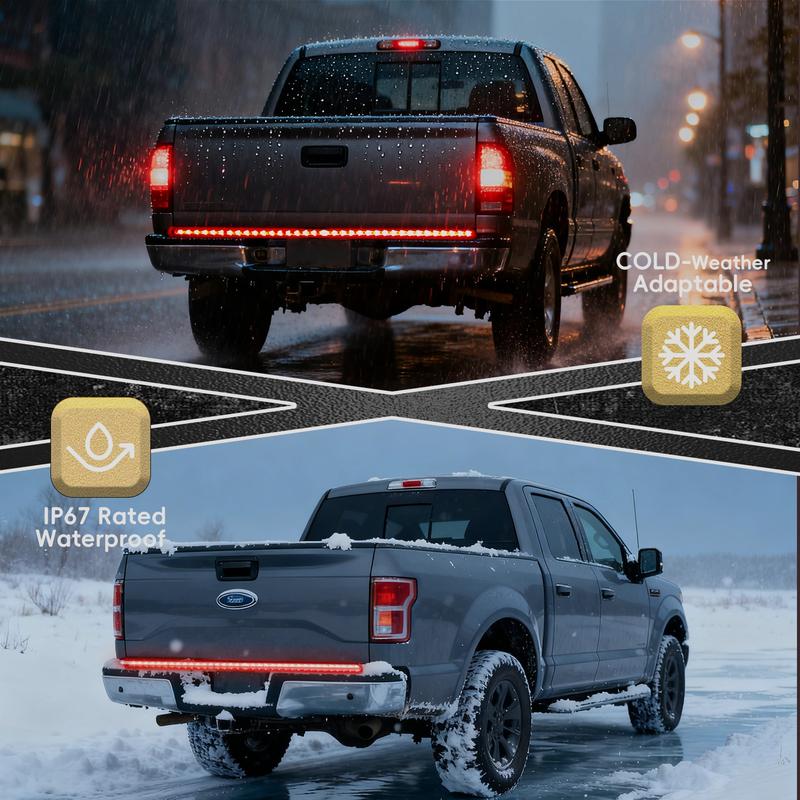 🔥60-Inch LED Tailgate Light Bar Strip✨Universal Fit for Trucks, SUVs & Cars - Image 5
