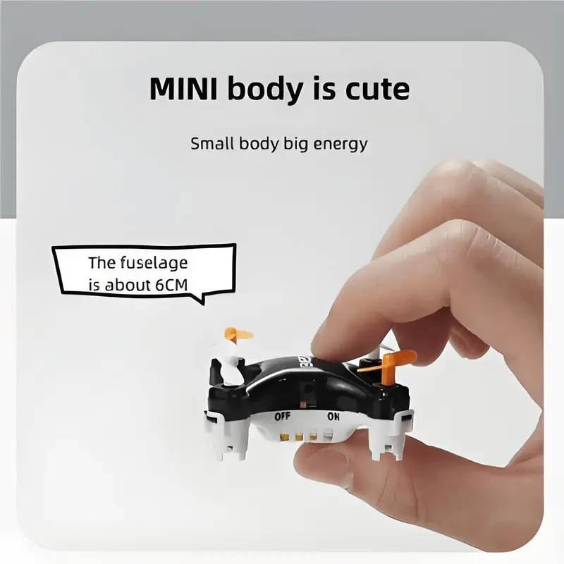 🎅 All-Ages Mini Drone with Easy Stunt Flights & 360° Tricks - Perfect Beginner-Friendly Flyer! - Image 4