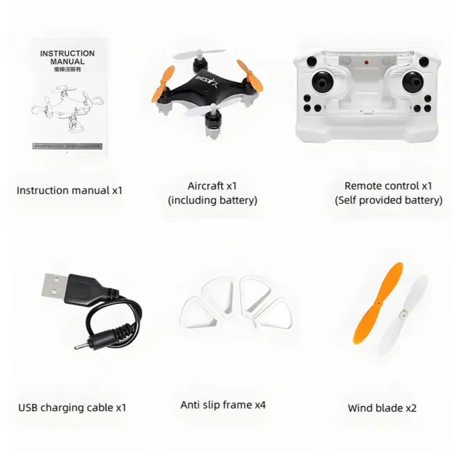 🎅 All-Ages Mini Drone with Easy Stunt Flights & 360° Tricks - Perfect Beginner-Friendly Flyer! - Image 7