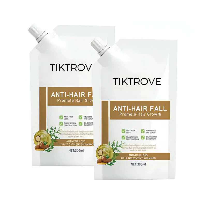 Anti-Hair Fall Hair Loss Treatment Shampoo Oil - Image 3
