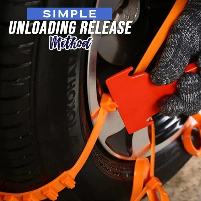 🔥2025 Winter Hot Sale🔥Universal Reusable Anti-skid PE Tire Chains - Image 8