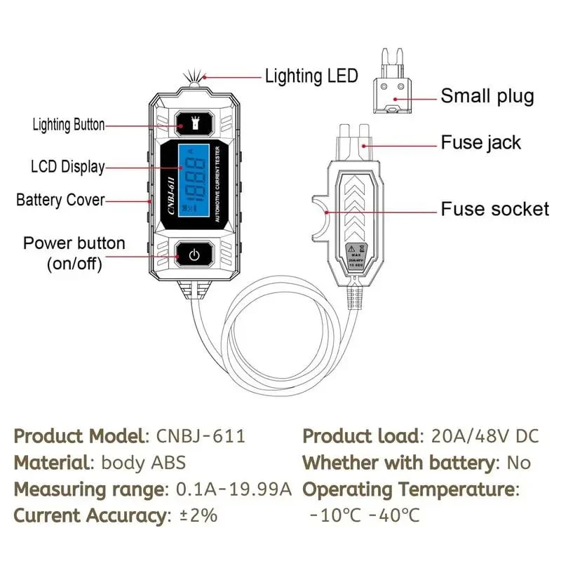 🔥🚗✨Automotive circuit fault probe tester - Image 6