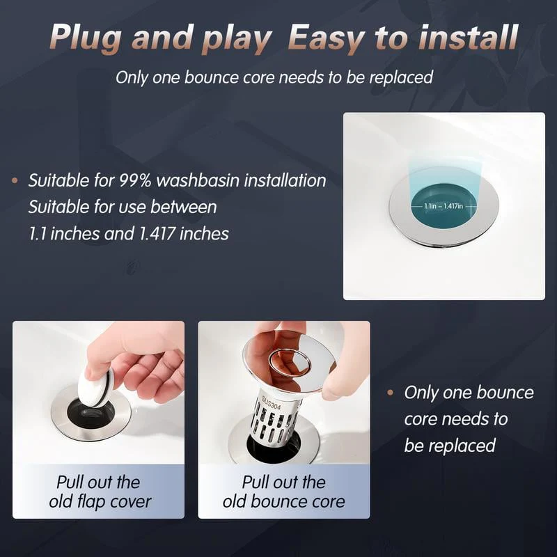 🔥Universal Stainless Steel Drain Strainer (BUY 2 GET 1 FREE) - Image 5