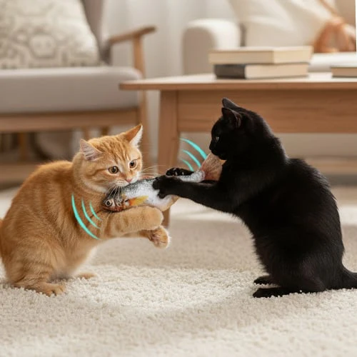 Bite-Sized Realistic Flopping Fish Cat Toys - Image 10
