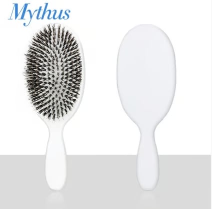 💥Viral World-Famous 5x Sold Out Paddle Brush - Smoother, Stronger, Shinier Hair - Boar Bristle Brush with Nylon Bristles and Microsphere Massaging Tips - Image 6