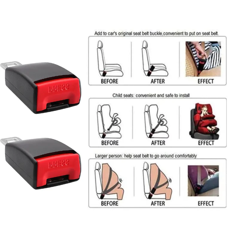 🔥🎉Car Belt Buckle Extension Seat Belt Clips - Image 3