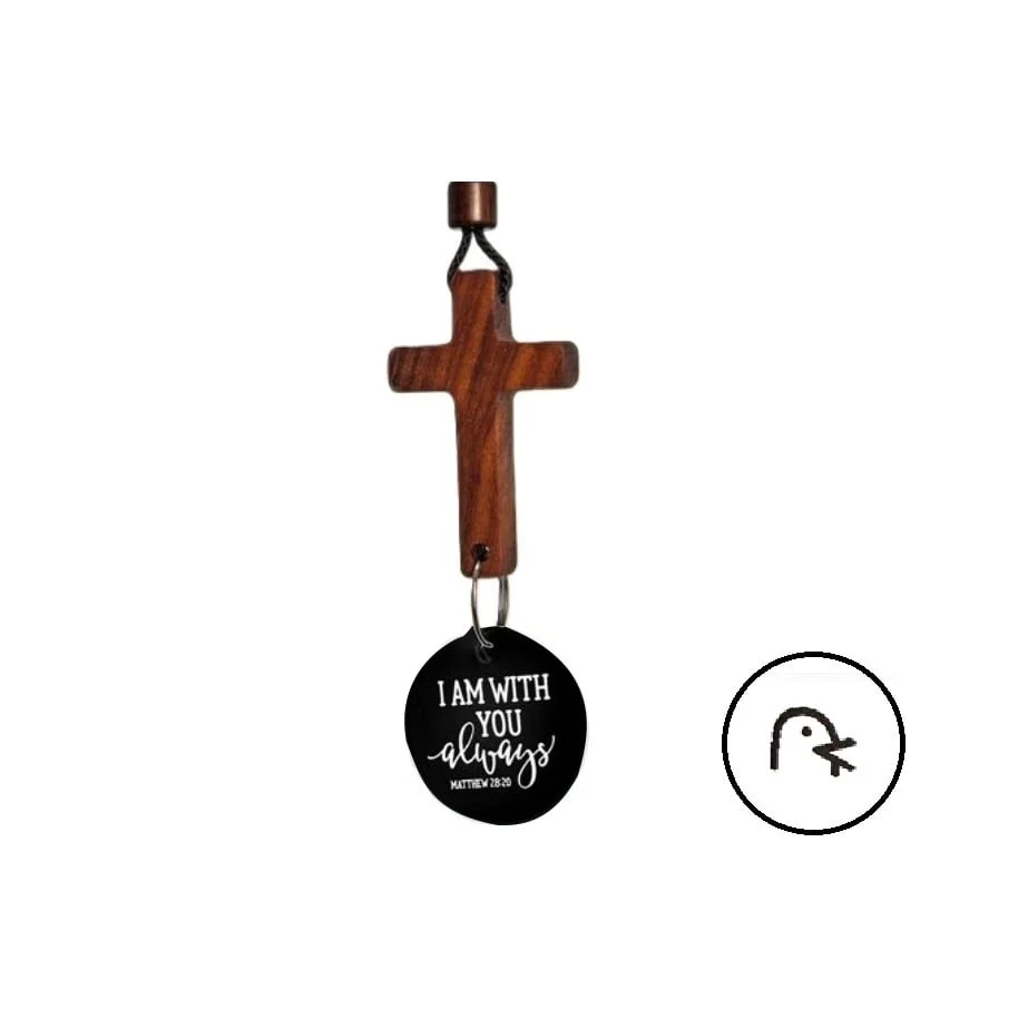 ✝️Bible Verse Car Rearview Hanging Cross Ornament - Image 6