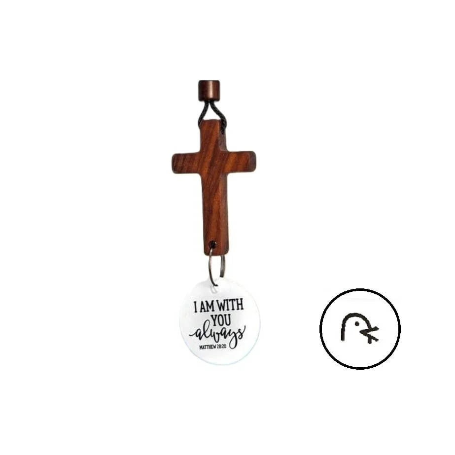 ✝️Bible Verse Car Rearview Hanging Cross Ornament - Image 7