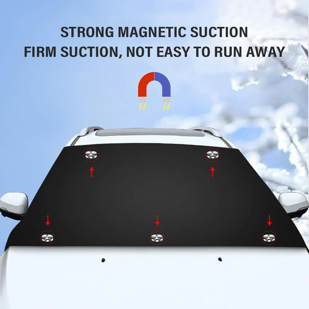 🛡️2025 Upgraded Car Windshield Magnetic Snow Cover - Image 4