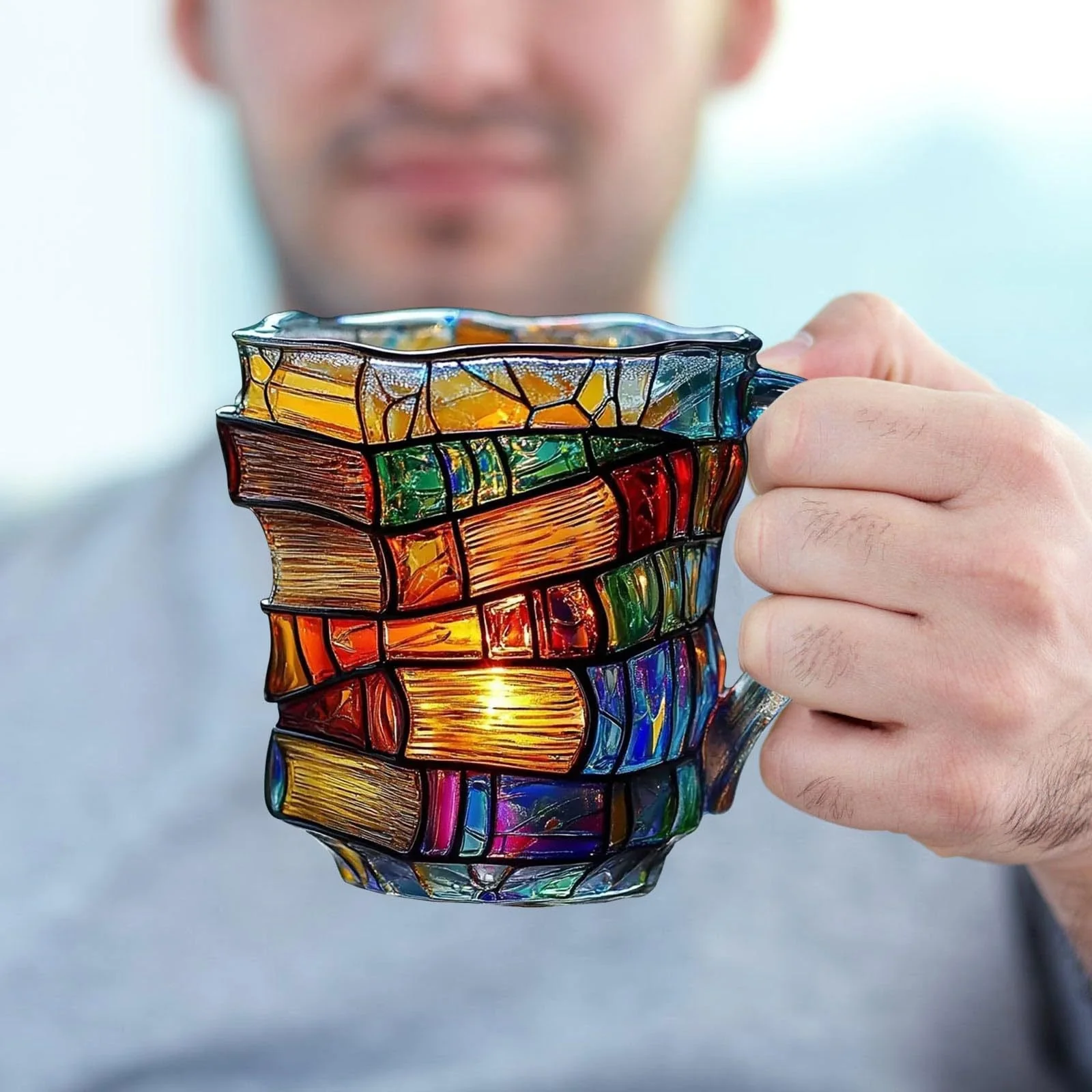 🎄🔥-📚 Ceramic Innovative 3D Painting Book Mug - Image 10