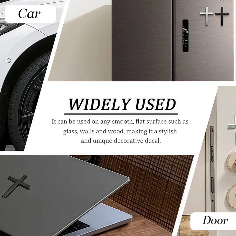 💥 Christian Cross Sticker（1 Set 2 Pcs） - Image 2
