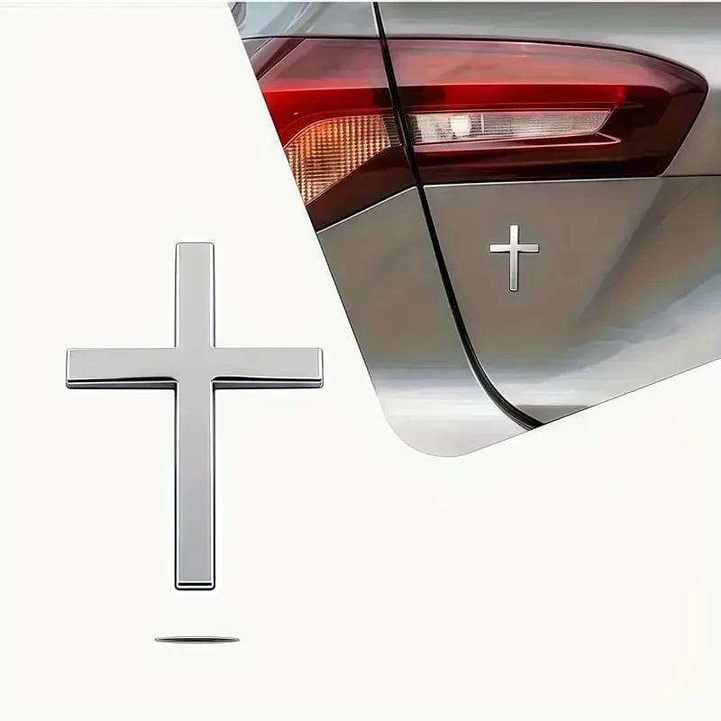 💥 Christian Cross Sticker（1 Set 2 Pcs） - Image 7