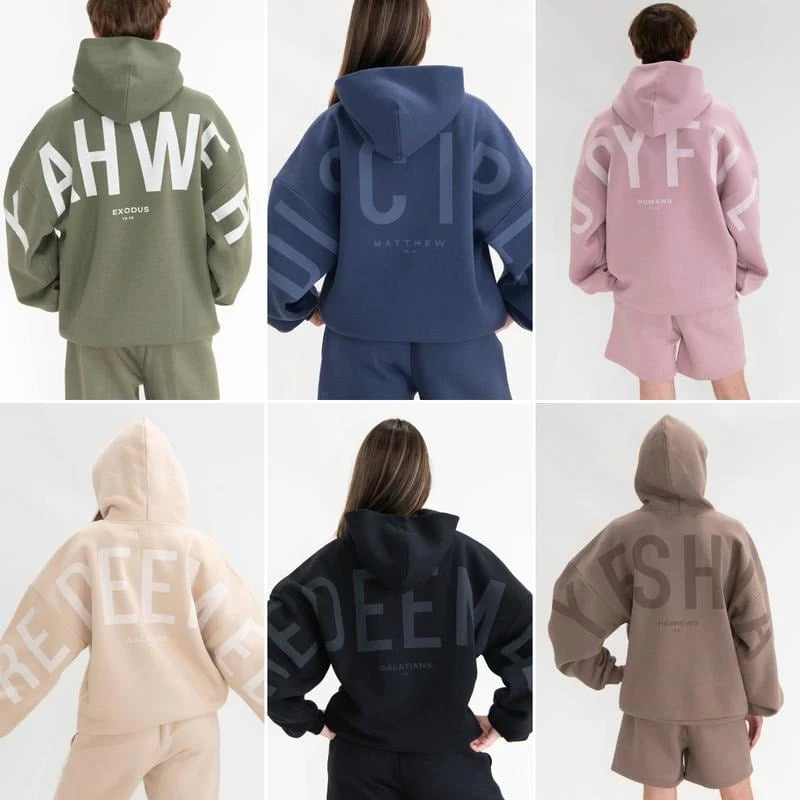 Tiktrove | Oversized Christian Heavyweight Faith Sweatshirt - Image 4