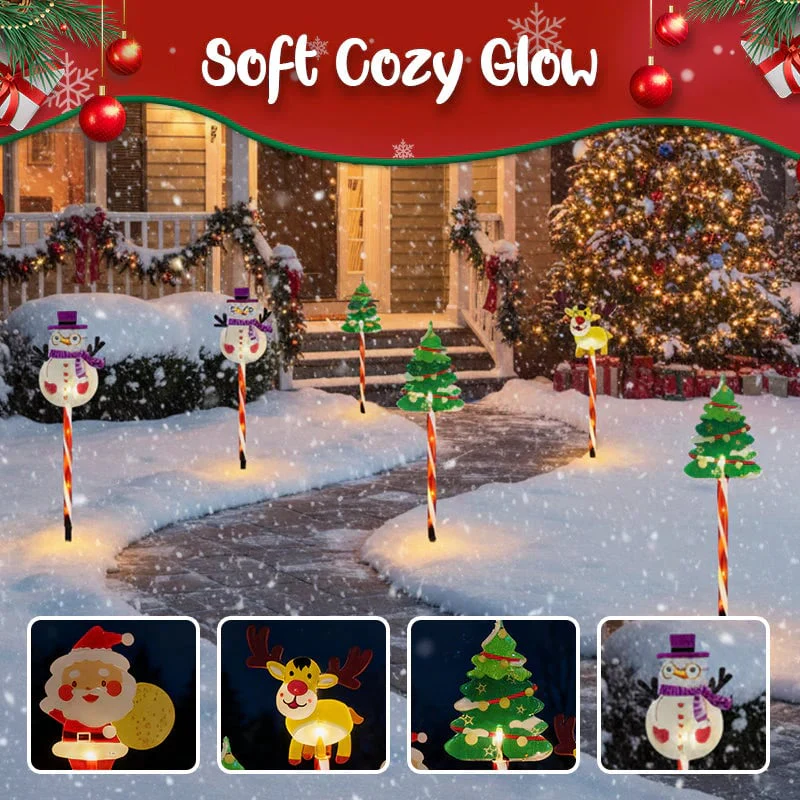 🎄🎁6-pack of moving Christmas lights - Image 2