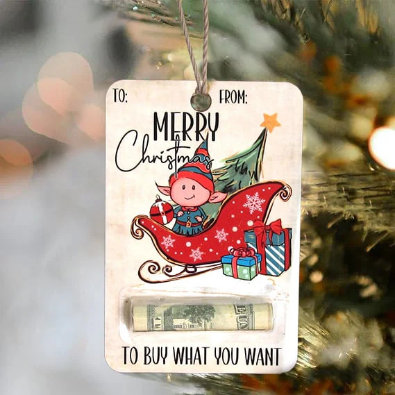 🎅💸 Handcrafted Wooden Money Holders Gift - Image 4