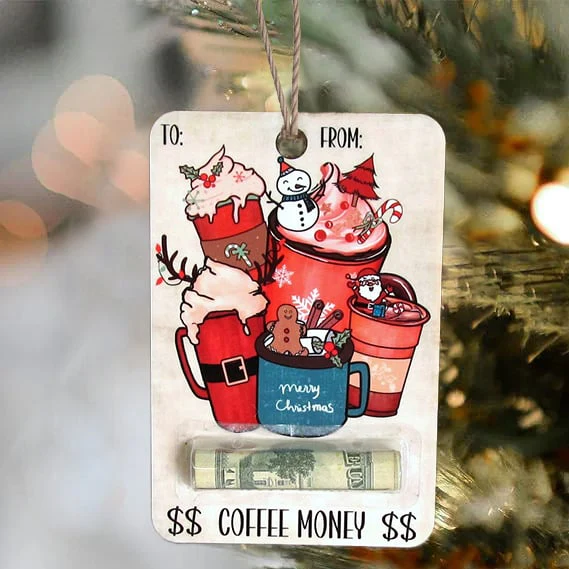 🎅💸 Handcrafted Wooden Money Holders Gift - Image 9
