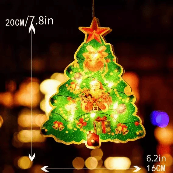 🎄 Christmas Window Hanging Lights 🌟 - Image 10