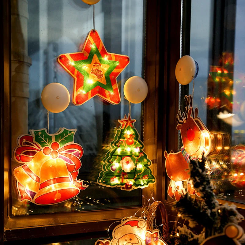 🎄 Christmas Window Hanging Lights 🌟 - Image 2
