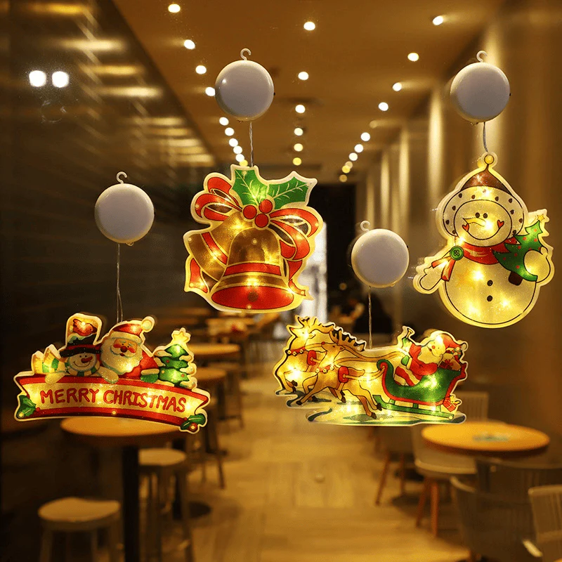 🎄 Christmas Window Hanging Lights 🌟 - Image 3