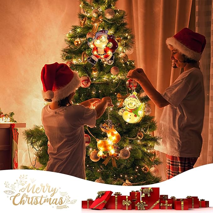 🎄 Christmas Window Hanging Lights 🌟 - Image 4