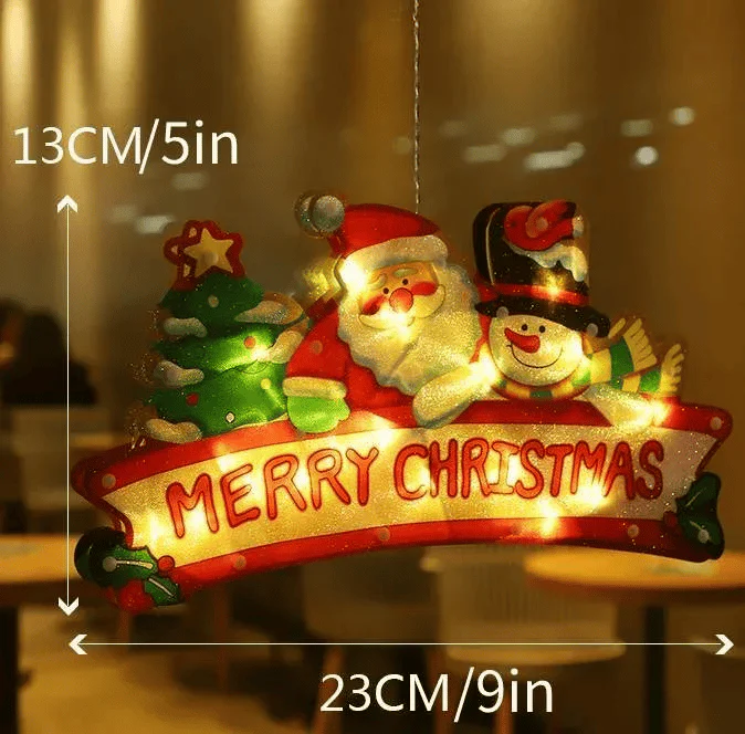 🎄 Christmas Window Hanging Lights 🌟 - Image 5