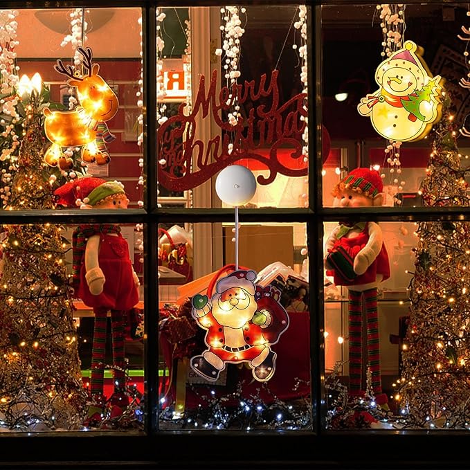 🎄 Christmas Window Hanging Lights 🌟 - Image 6