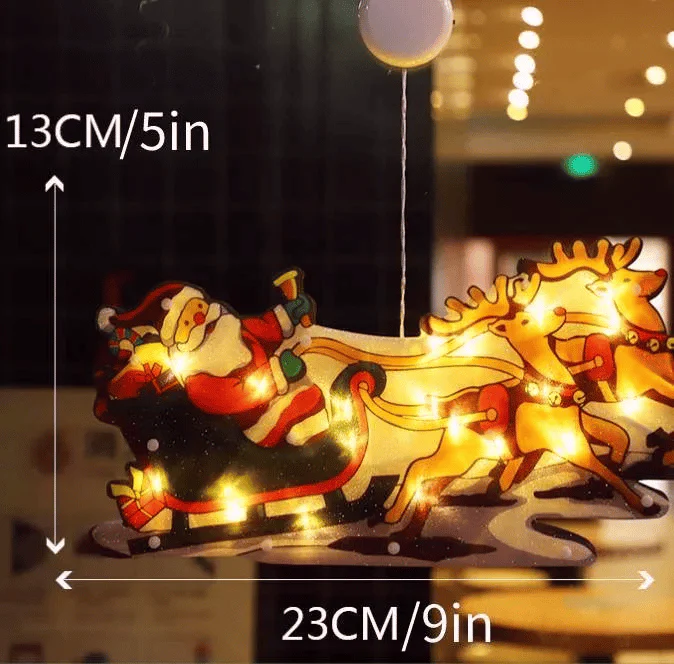 🎄 Christmas Window Hanging Lights 🌟 - Image 8