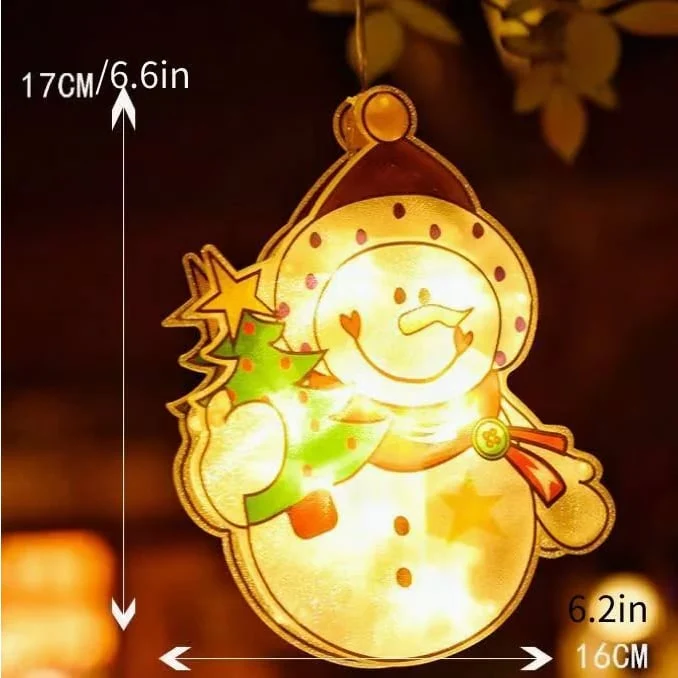 🎄 Christmas Window Hanging Lights 🌟 - Image 9