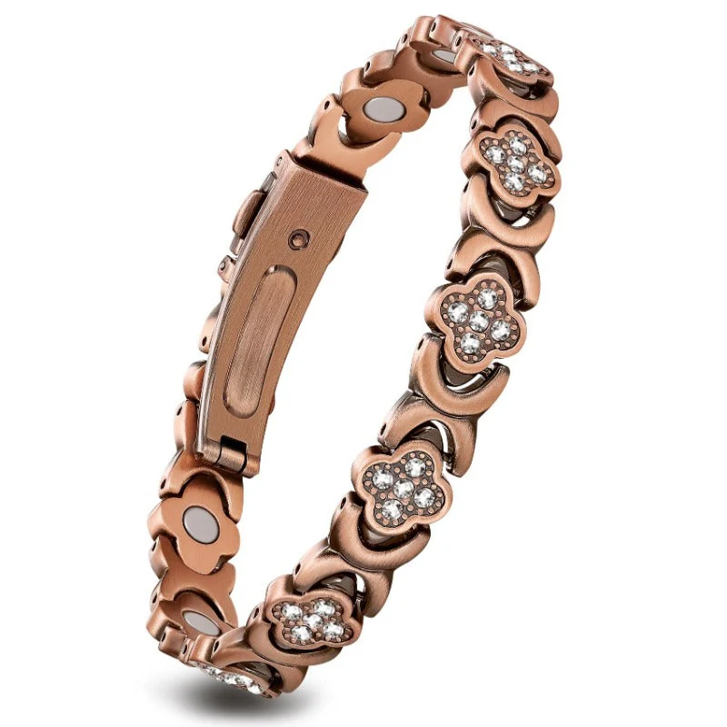 Tiktrove Adjustable Healing Magnetic Bracelet for Women - Image 6