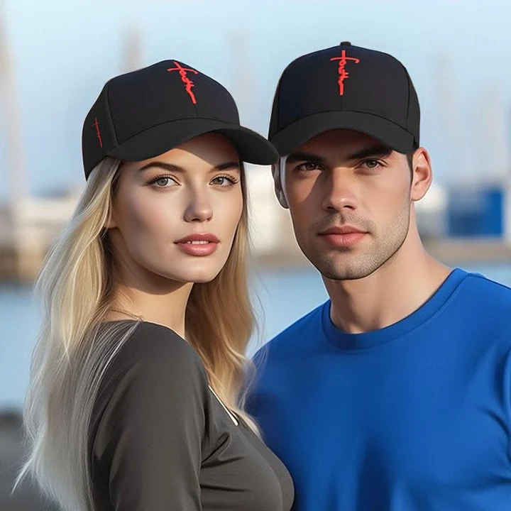 ✝Jesus Cross Blessed Faith Christian Religious Gift Baseball Cap Men Women Dad Hat Trucker Hat Cowboy Hat - Image 14