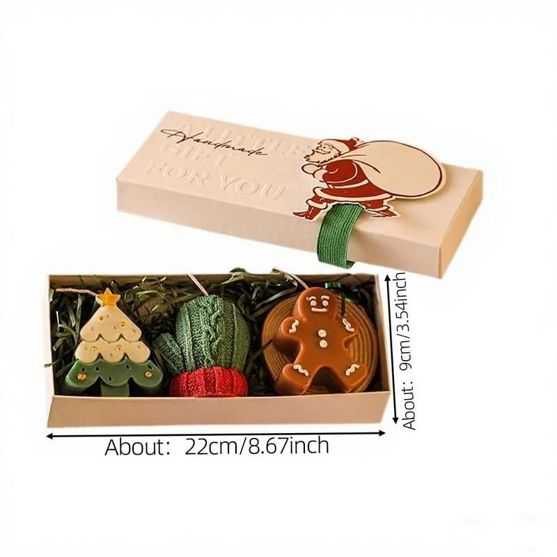 🕯️Cute Festive Scented Candles | Handmade Christmas Gift Set - Aromatherapy & Perfect Holiday Decor - Image 19