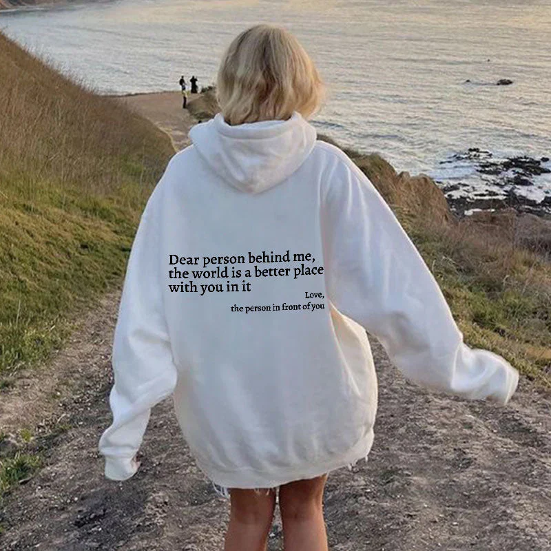 Dear Person Behind Me (You are enough) Hoodie - Image 15