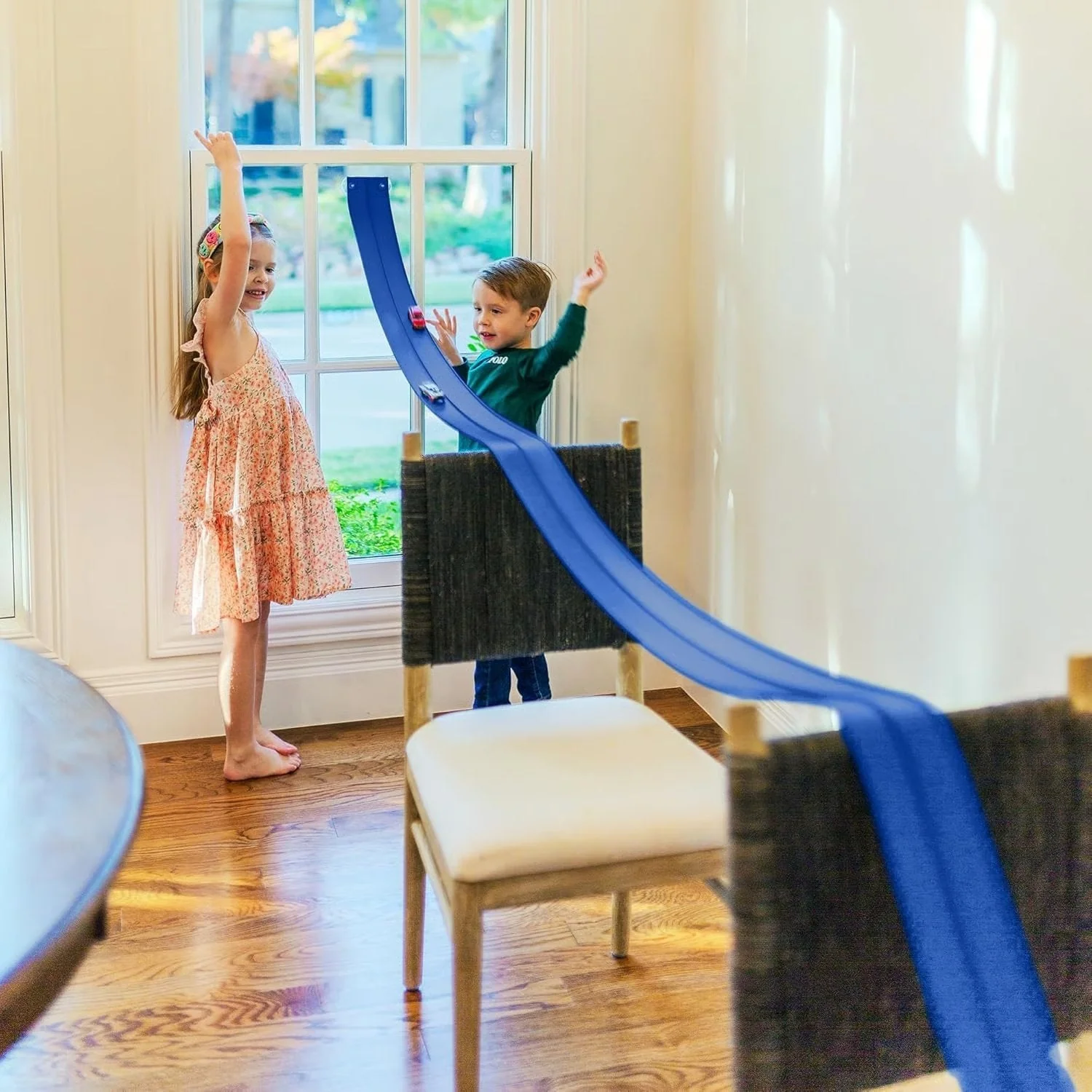 🎄🎁 2025 Christmas Surprise Gift: DIY Flexible Racing Track Toy 🚗✨ - Image 13