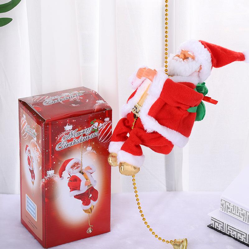 🎅Electric Bead Climbing Santa Claus Musical Toy - Image 5