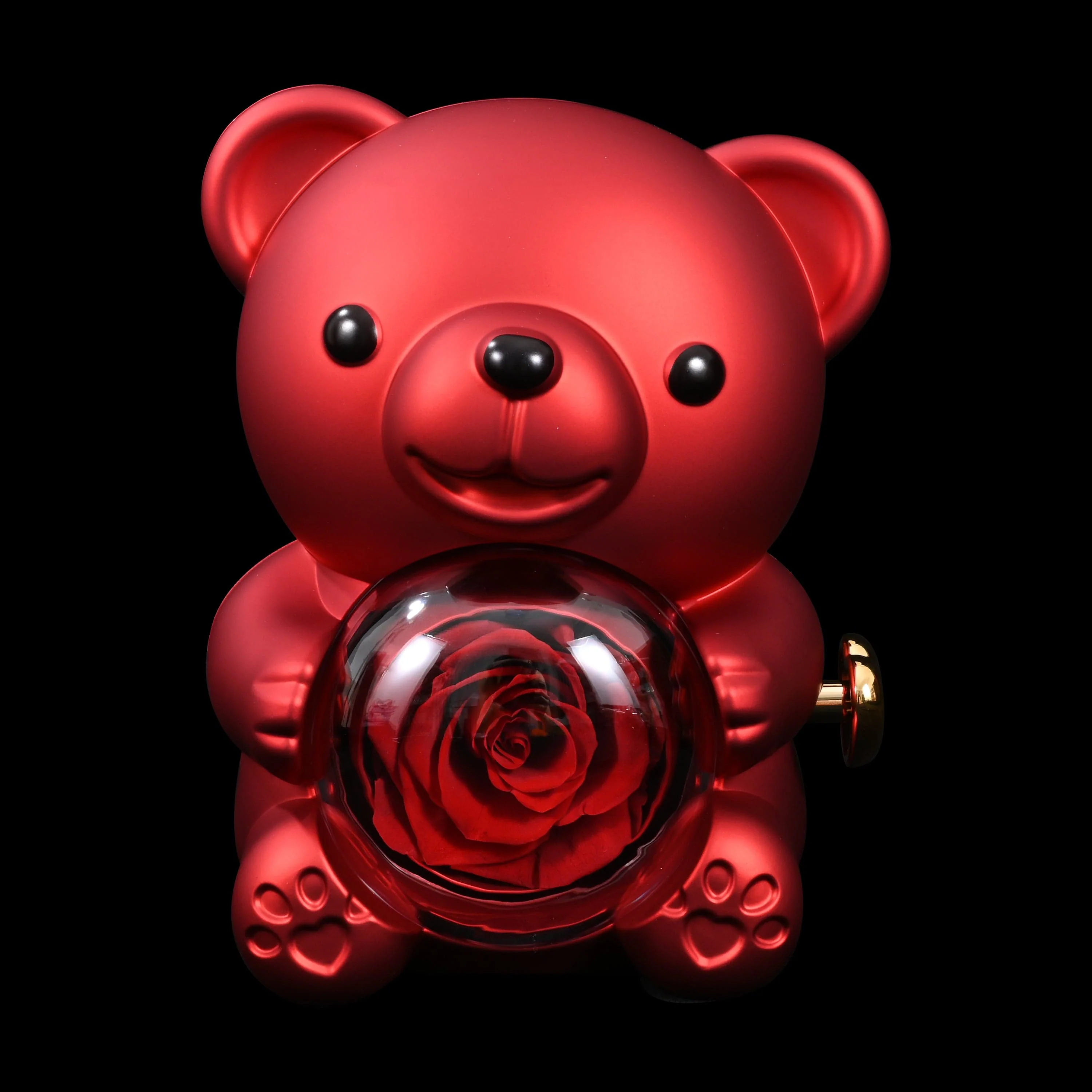 Eternal Rose Bear W/ Engraved Necklace - Image 2