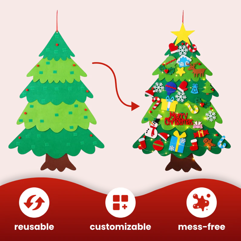 felt christmas tree - Image 3